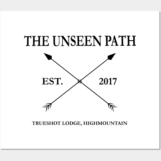 The Unseen Path Wall Art by somethingofdev